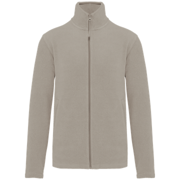 Pull manches longues zippé en micropolaire