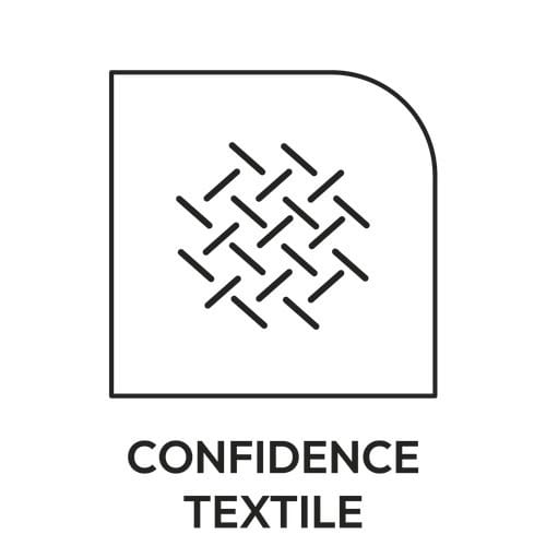 Indicates the absence of harmful substances or substances that may present a risk to health and the environment.