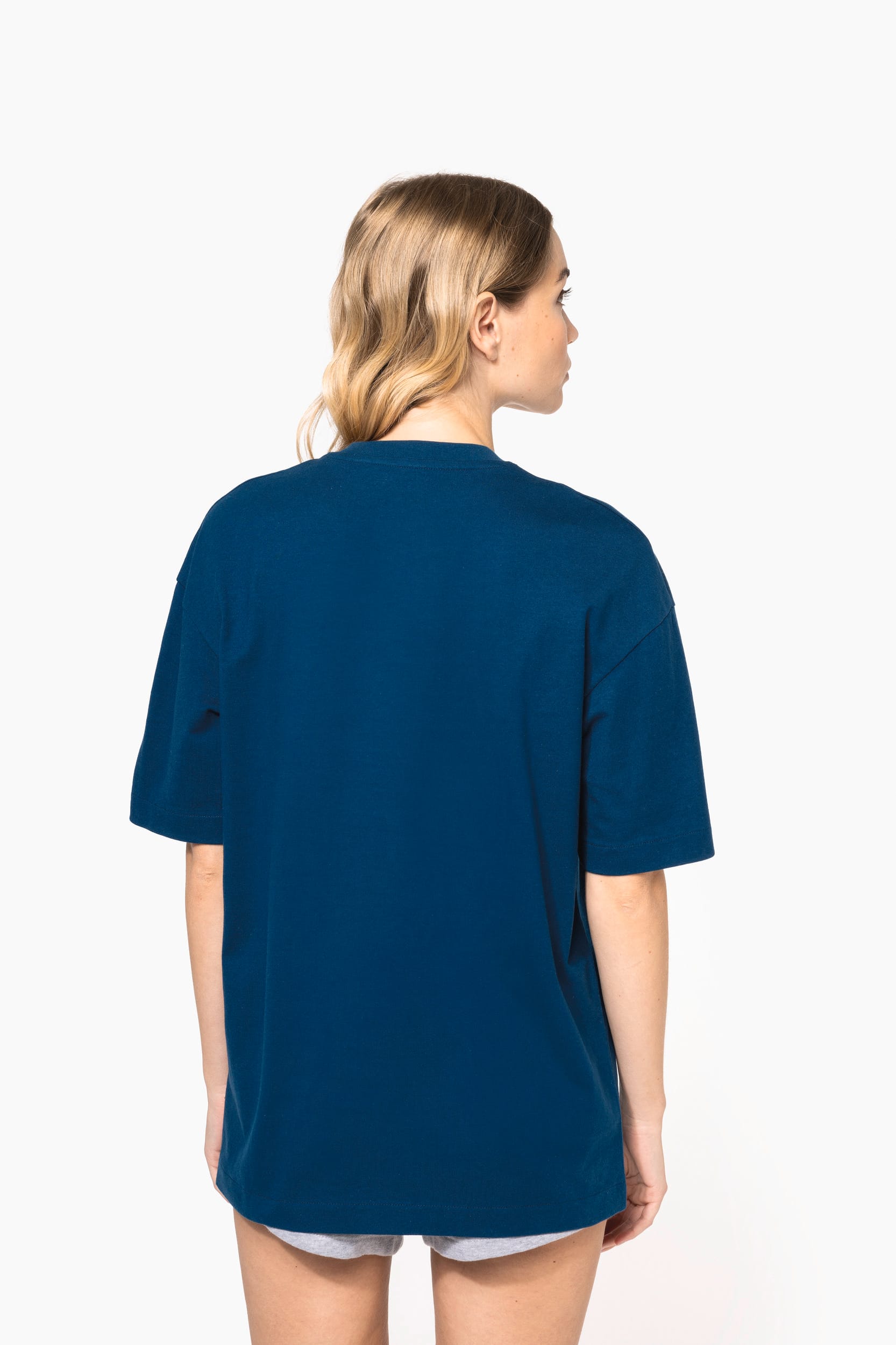 K3008 | T-shirt unisexe oversize manches courtes