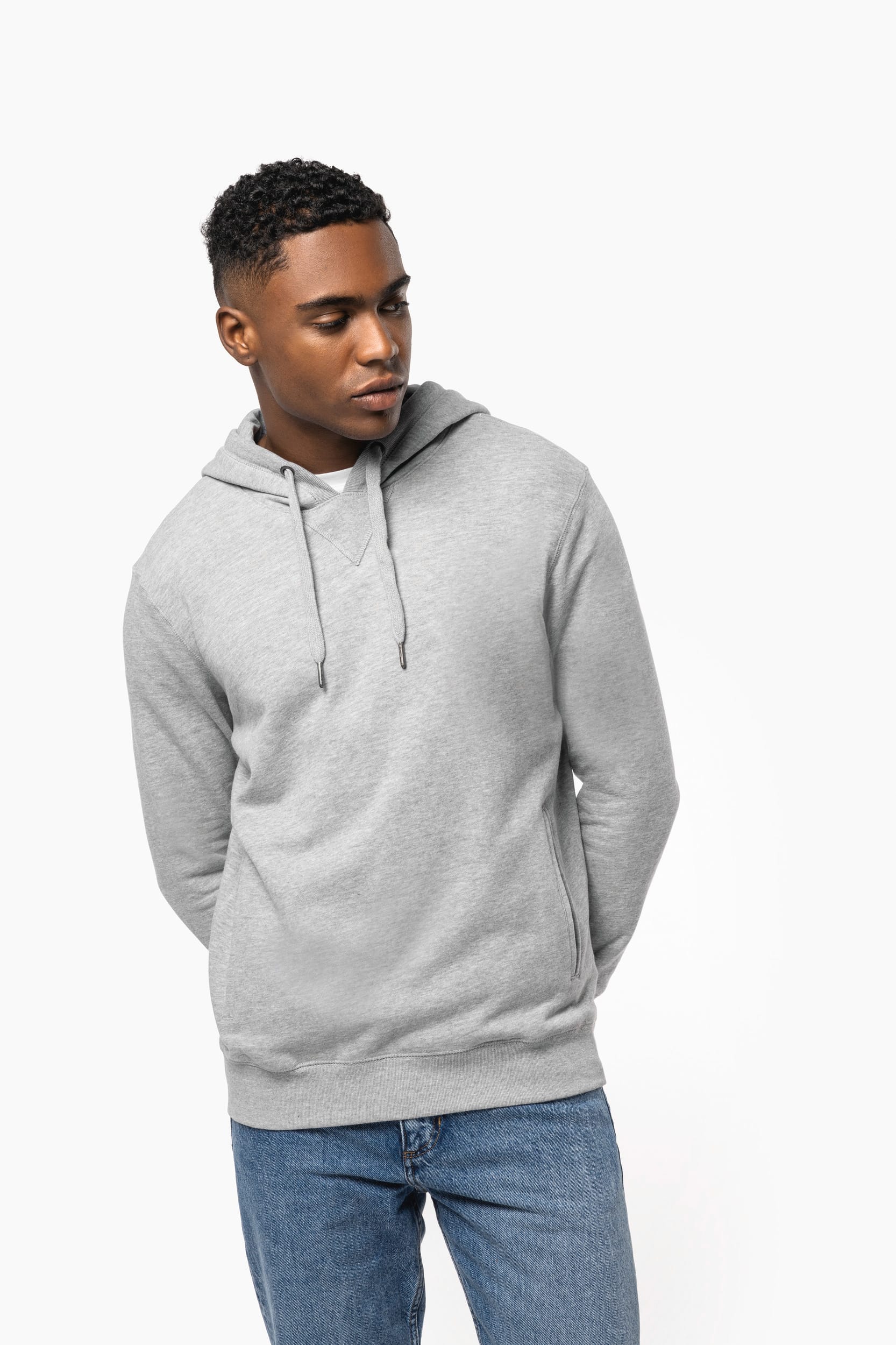 K4009 | Sweat-shirt french terry écoresponsable à capuche