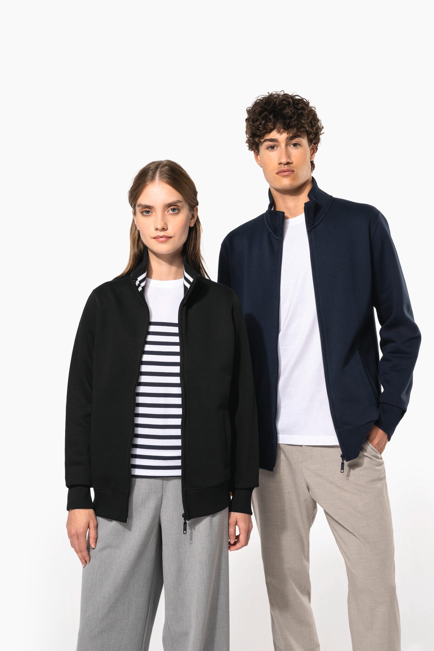 K456 | Veste molleton zippée homme