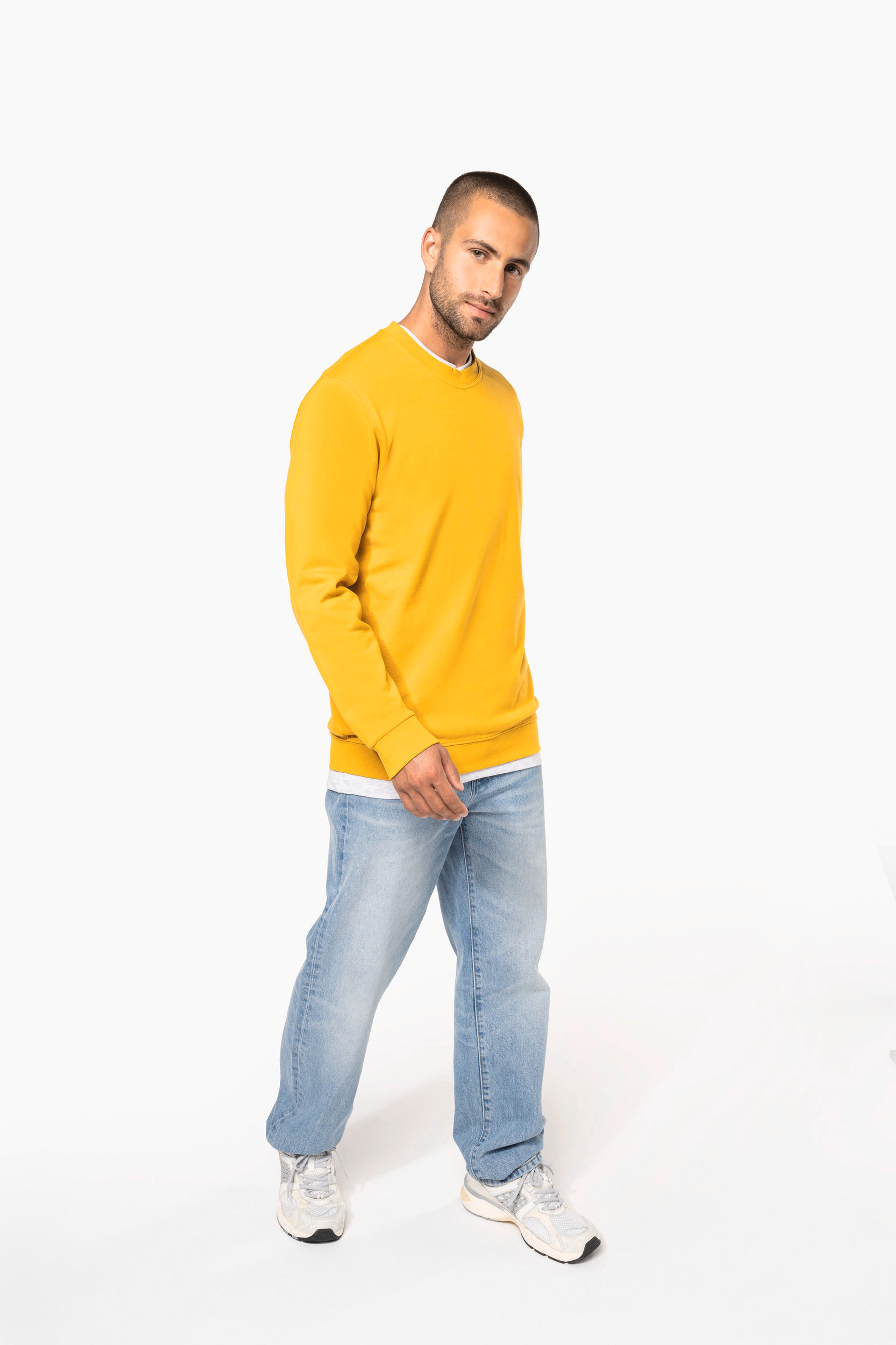 Sweat-shirt Homme Lands' End Taille XL Bleu - Polaire Doublé