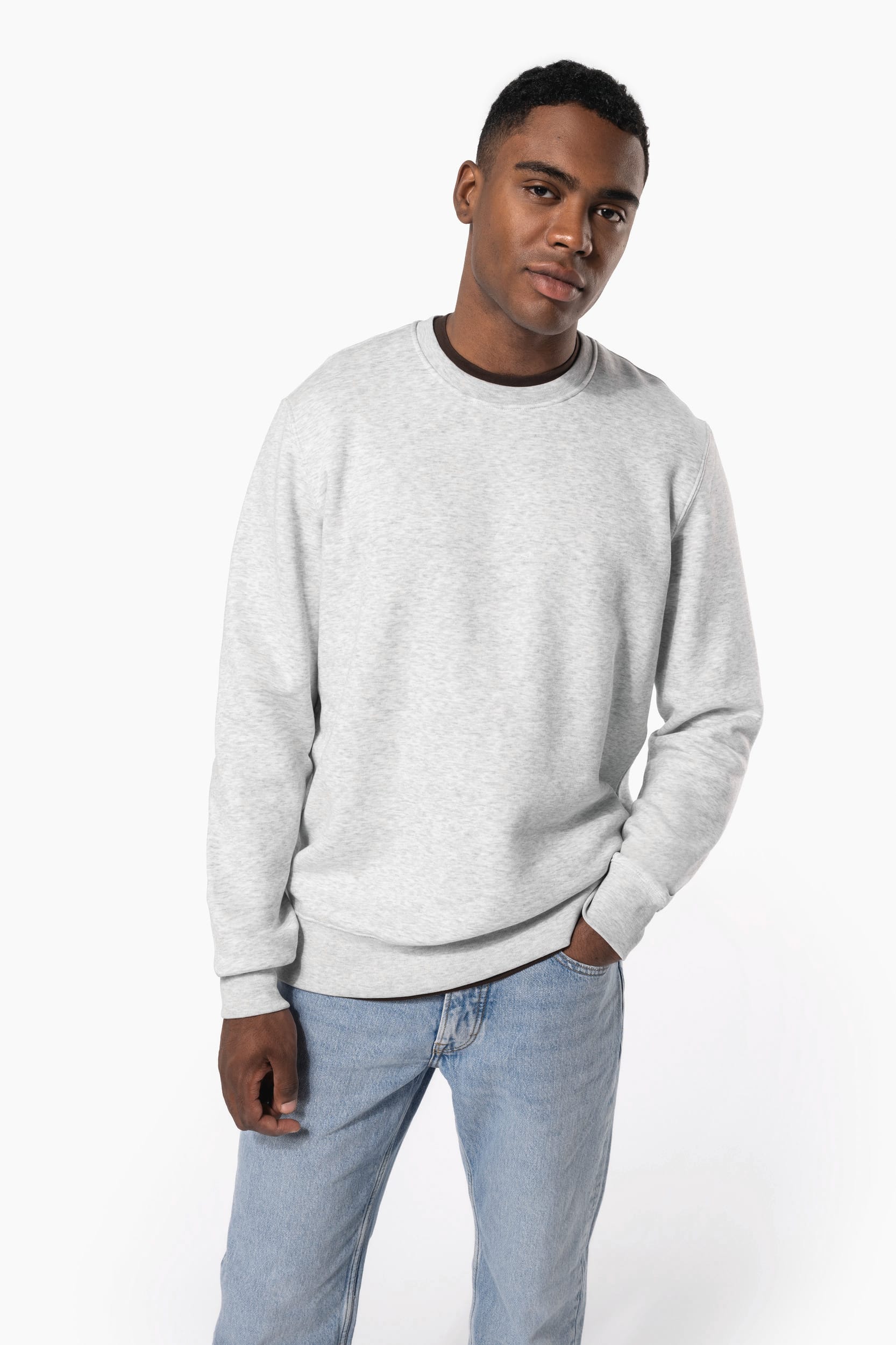 K488 | Sweat-shirt col rond homme