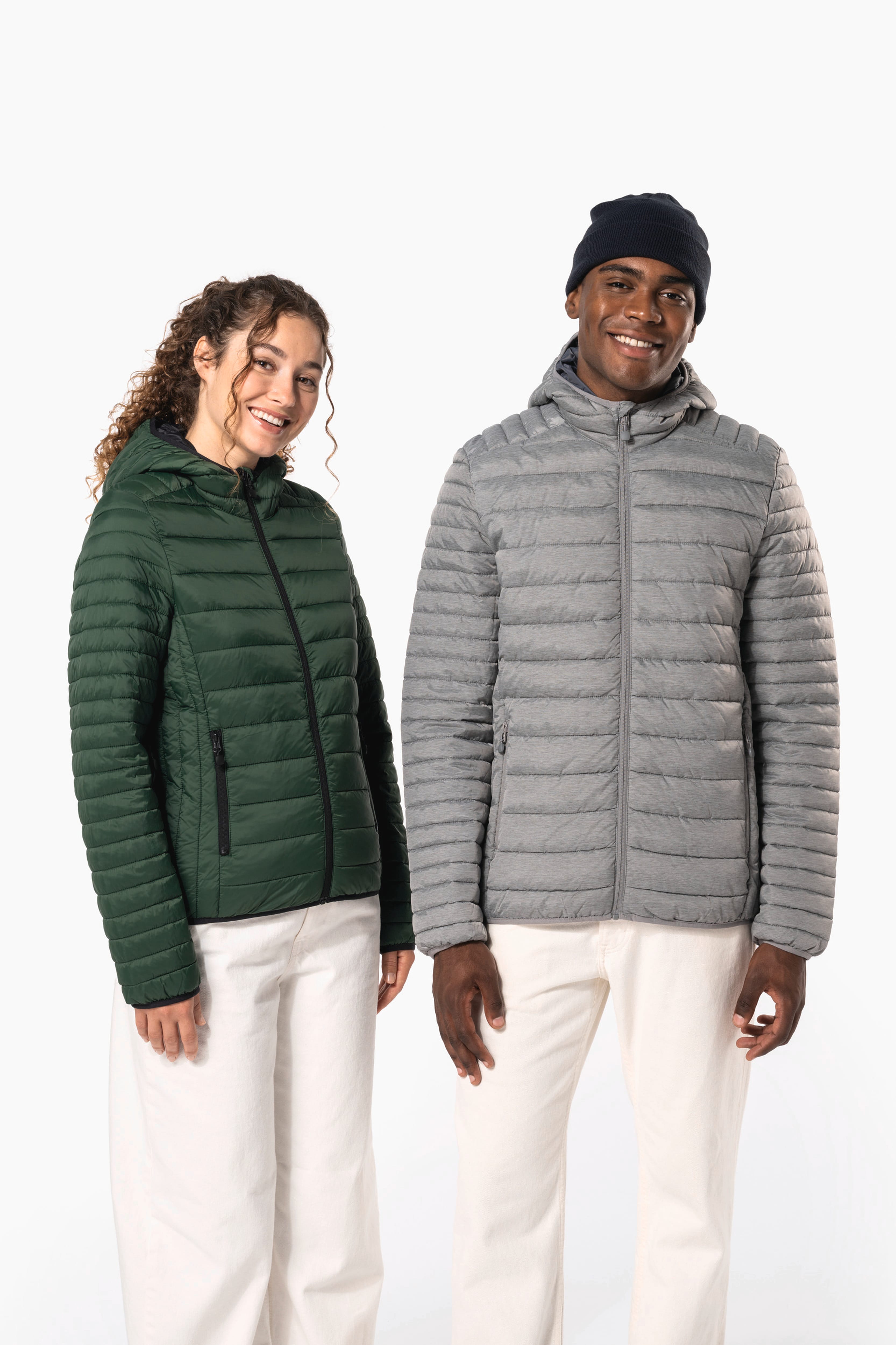 Doudoune à Capuche Ultra Légère Pour Femme,Rose Rose - Prêt-à-Porter