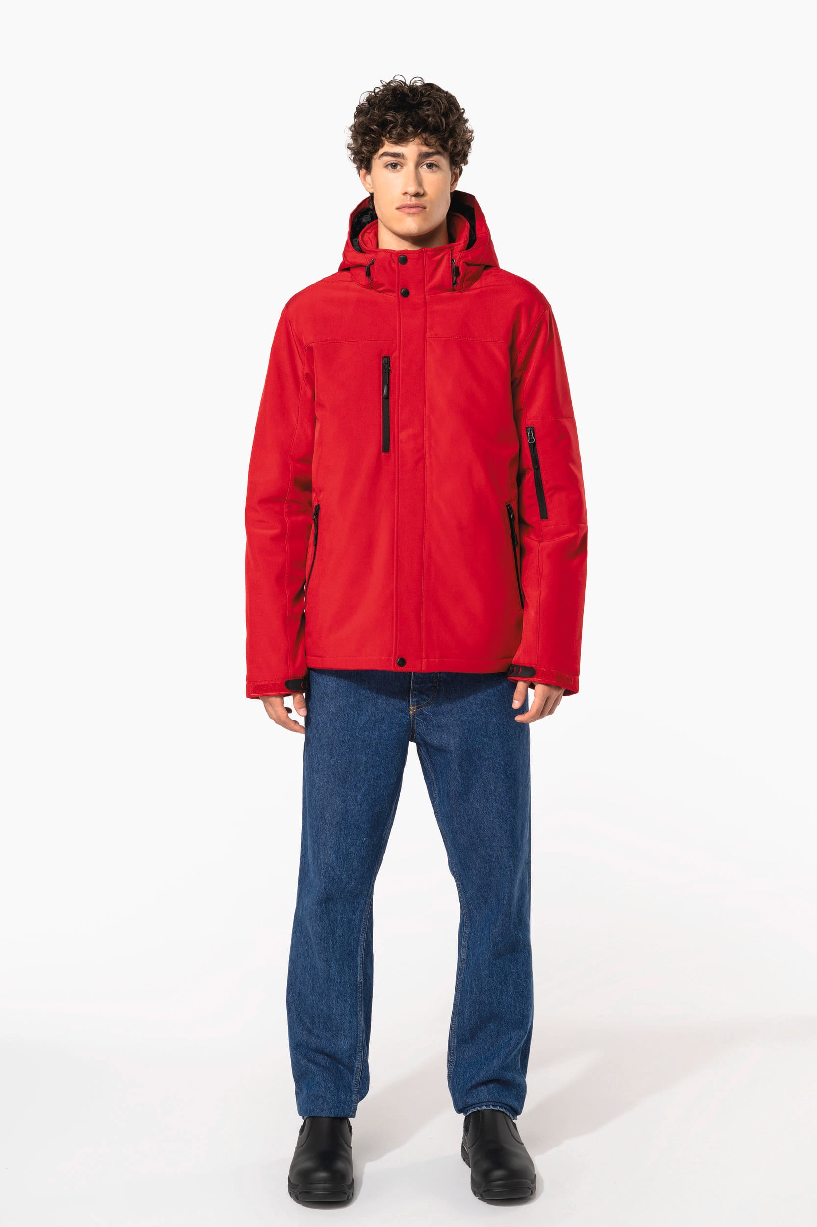 K650 | Parka softshell doublée capuche homme