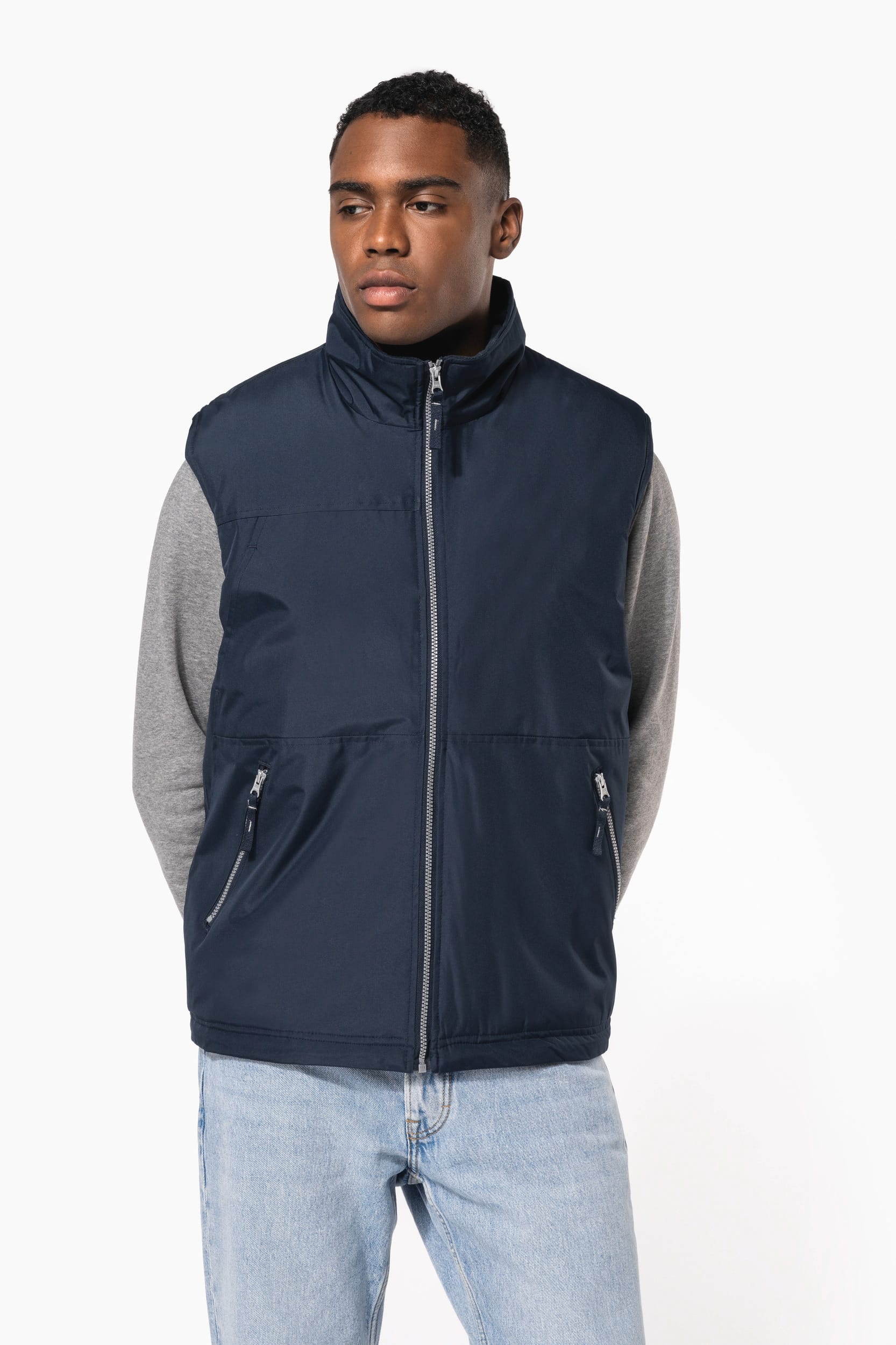 K659 | Bodywarmer doublé polaire homme K659 | Bodywarmer doublé polaire homme