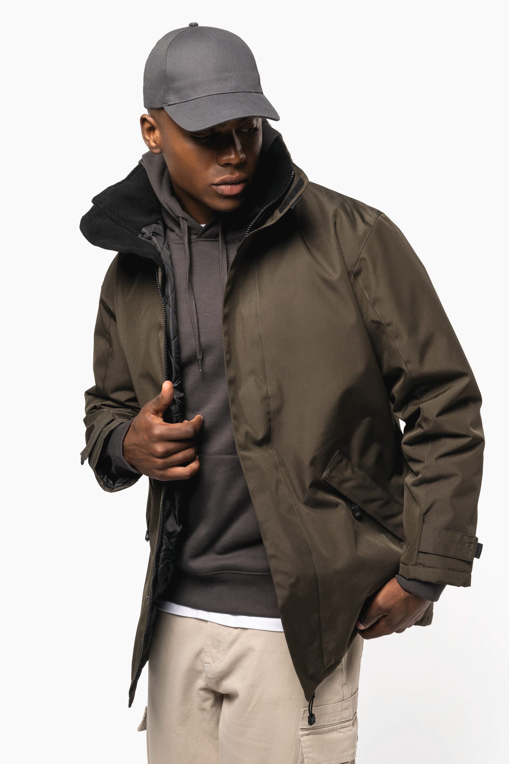 K677 | Parka doublure matelassée