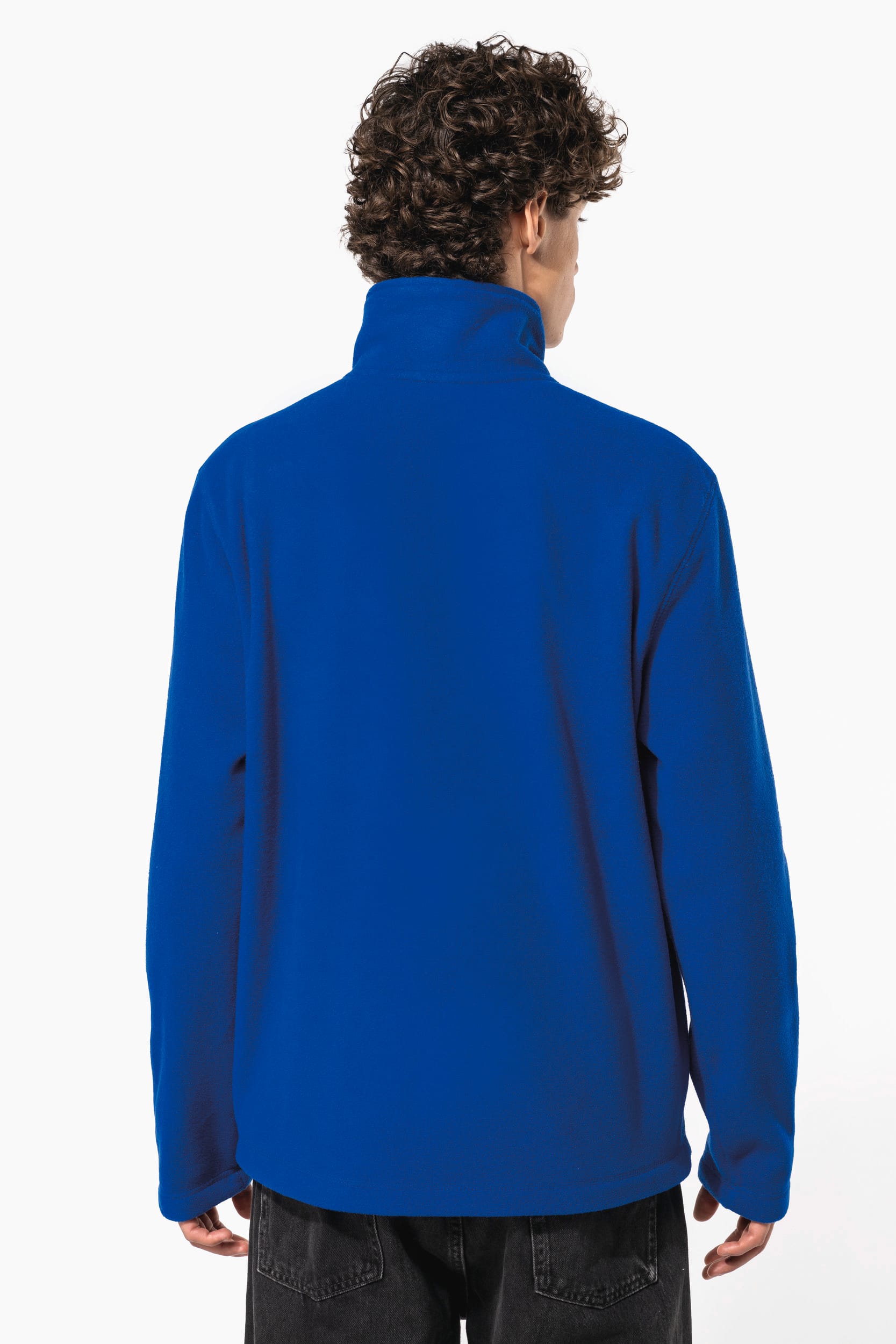 second layer ニットポロ K912 | Enzo > Micropolaire col zippé homme