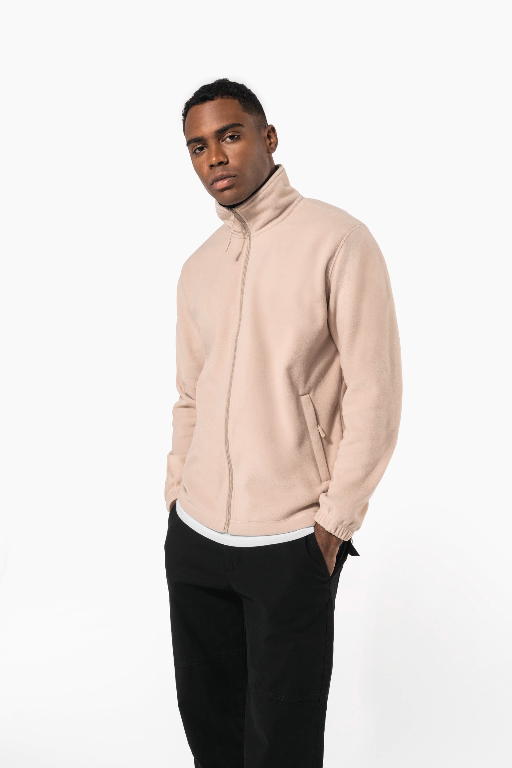 CARPANO ブルゾン K940 | Veste polaire ajustable à poignets élastiqués