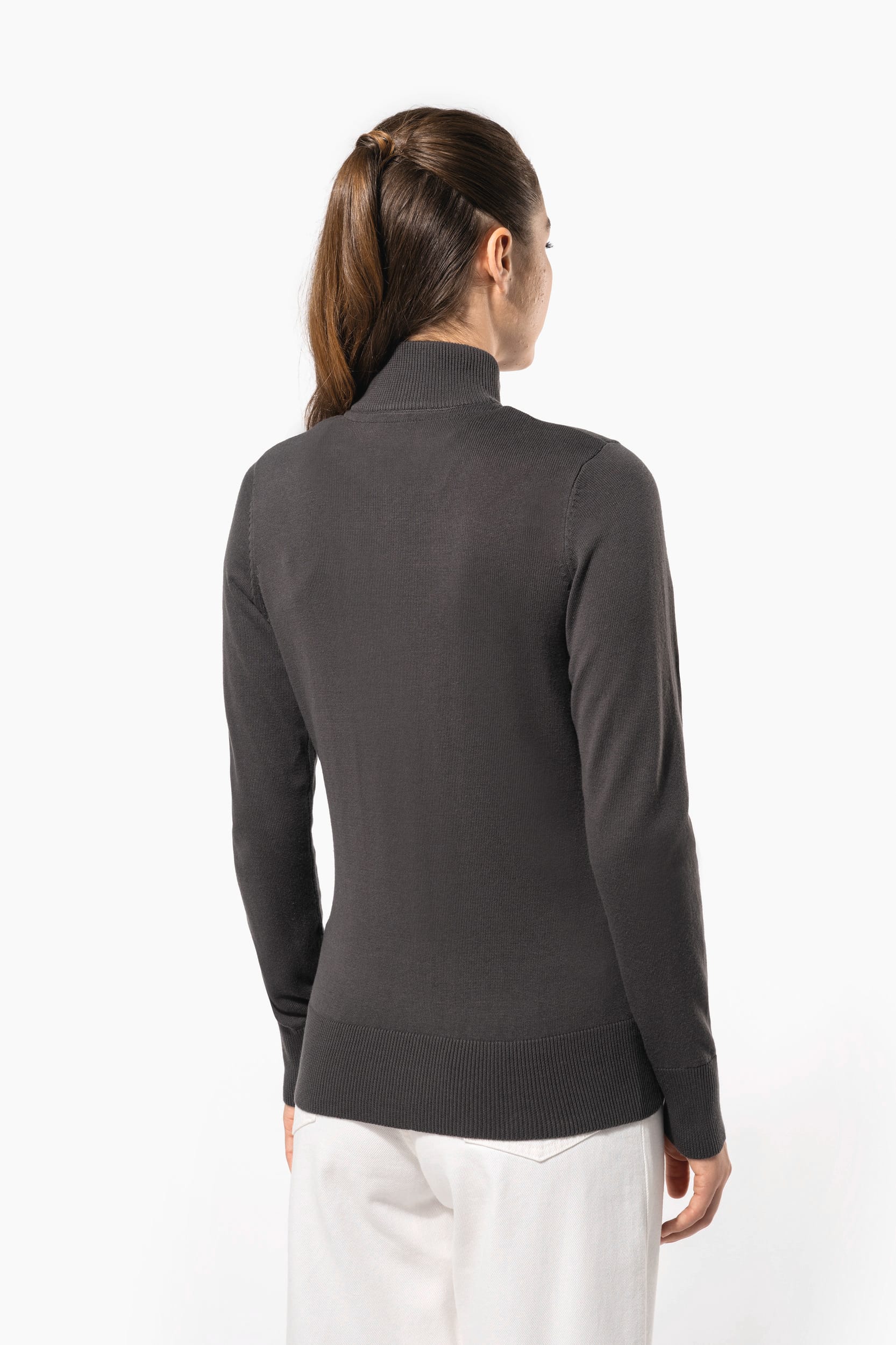 K962 | Cardigan zippé femme