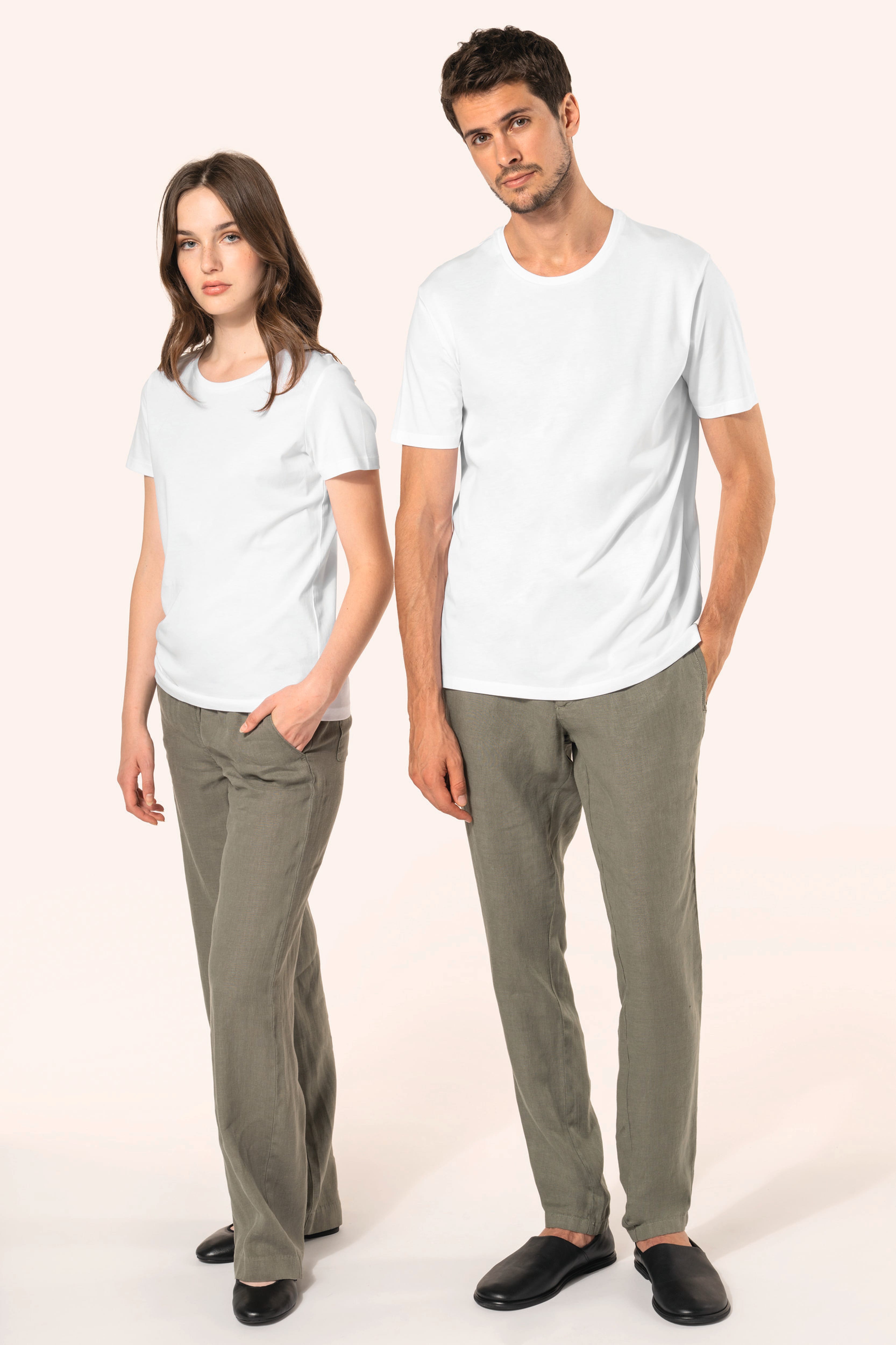 Lovable Supima Stretch Shirt Col Rond En Coton Homme - Ultra Doux Et Confortable