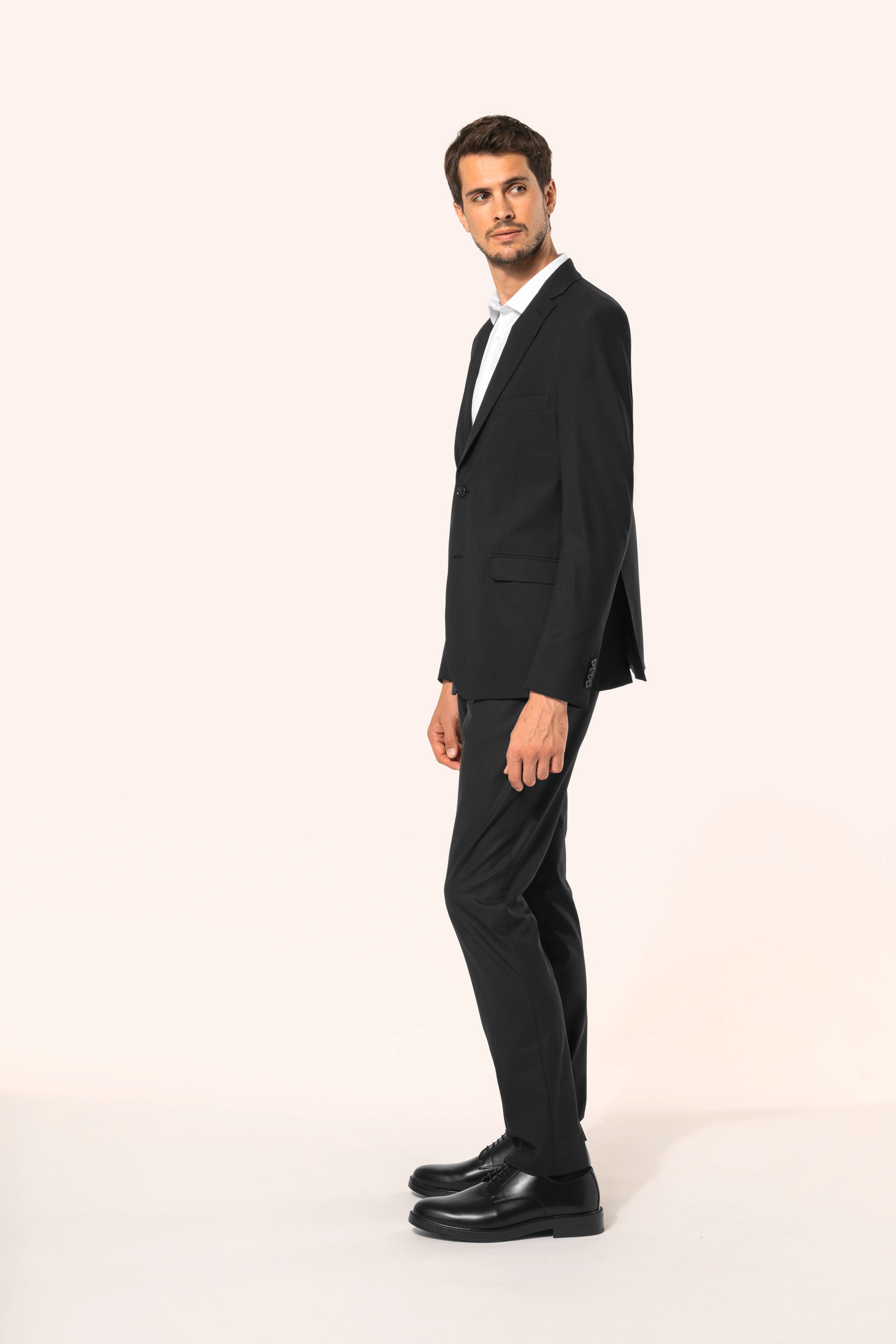 Men's Casual Sports Jacket Veste De Costume Dcontracte Un Bouton De Couleur Unie Manches Longues Business Casual Men's Casual Sports Jacket Veste De Costume Dcontracte Un Bouton De Couleur Unie Manches Longues Business Casual