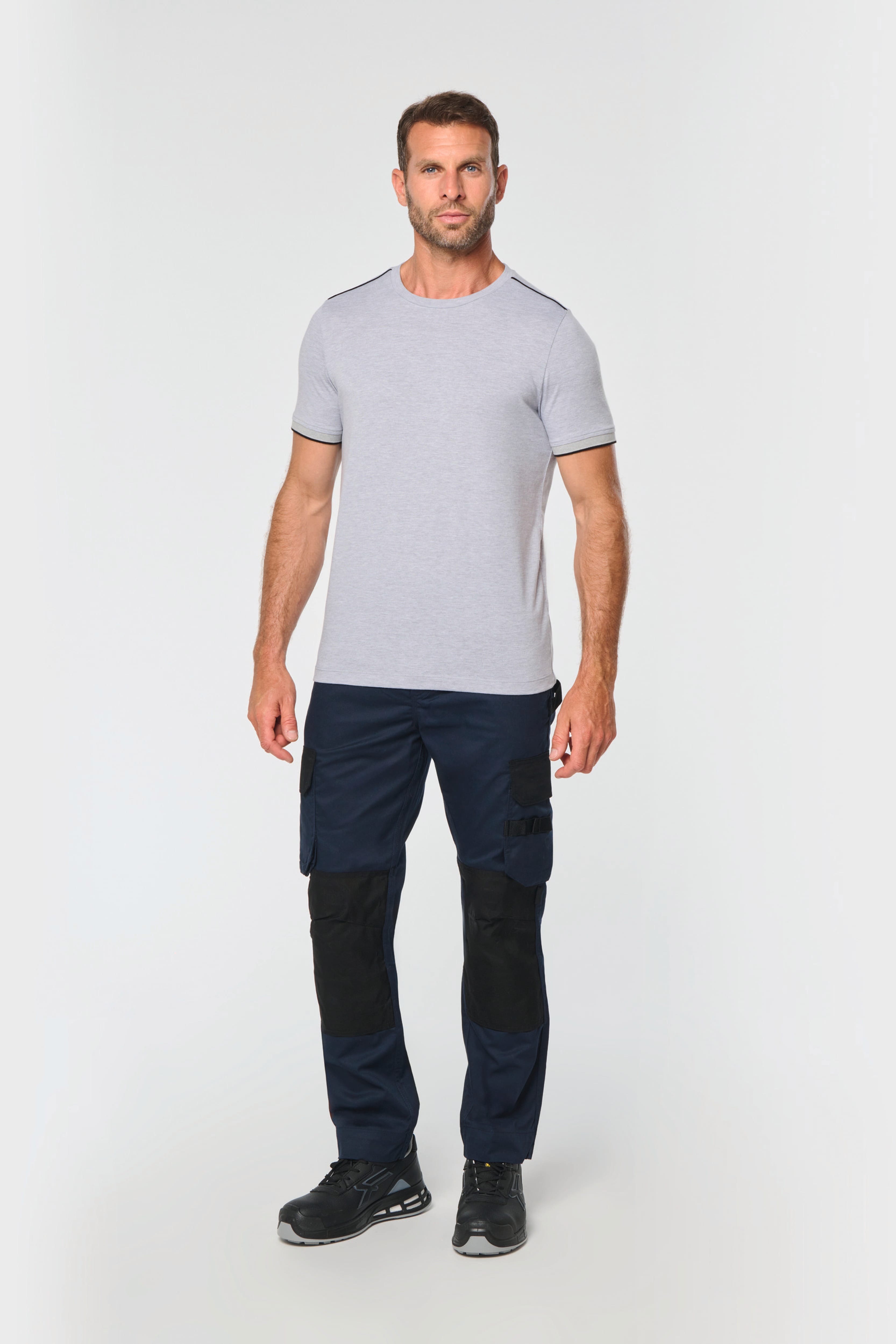 T-shirt Homme Knock Knock - 100% Coton - Manches Courtes - Col Rond - Modèle 340