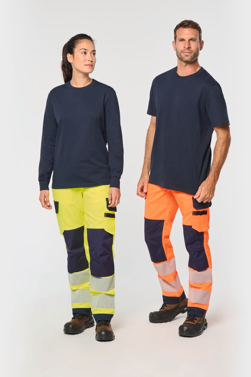 kariban Pantalon de sécurité recyclé multipoches unisexe